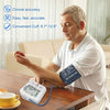 ANKOVO Blood Pressure Monitor Upper Arm Automatic Digital Blood Pressure Machine with Adjustable Cuff and Large Screen Blood Pressure Kit for Home Use